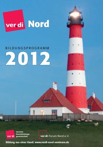 BILDUNGSPROGRAMM - ver.di-Forum Nord