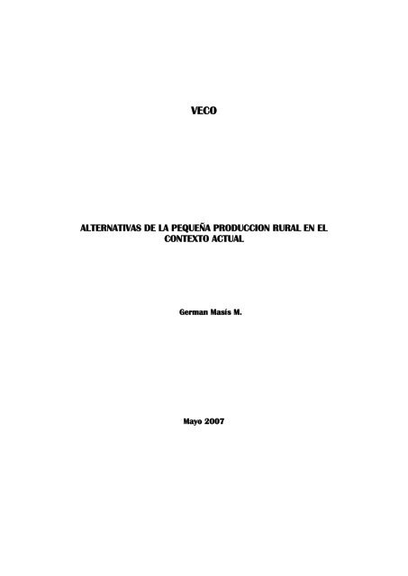 Documento Alternativas - Territorios Centroamericanos