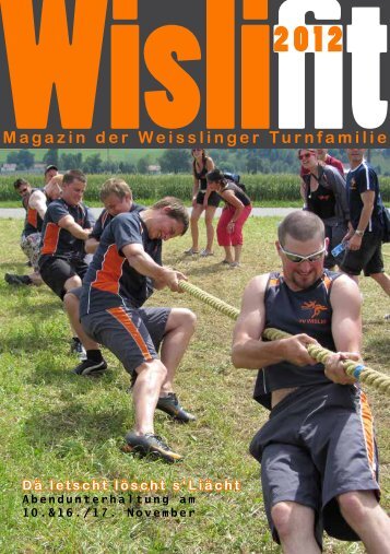 Magazin der Weisslinger Turnfamilie - Wislifit