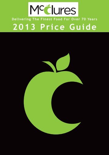 Price List - W. McClure Ltd