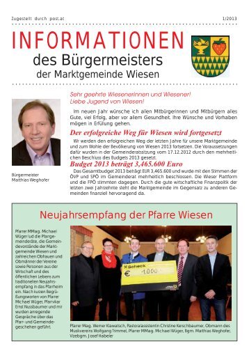 INFORMATIONEN - Wiesen