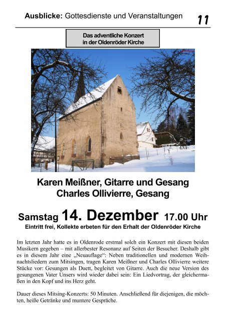 Gemeindebrief Winter 2013 - Ev.-luth. Trinitatis-Kirchengemeinde ...