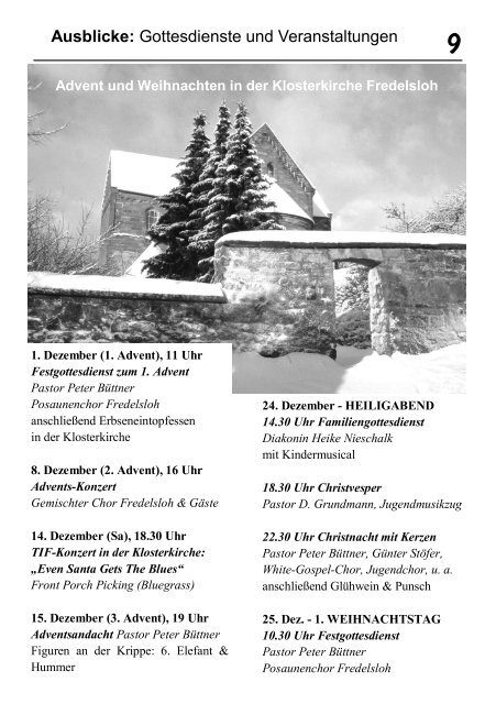 Gemeindebrief Winter 2013 - Ev.-luth. Trinitatis-Kirchengemeinde ...