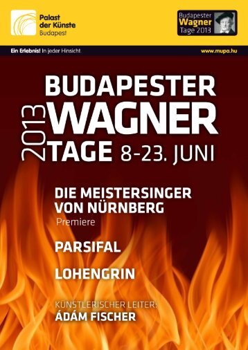 Budapester Wagner-Tage – zum achten Mal 2013 - 50plusbudapest.at
