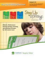 Step Up to Writing PDF