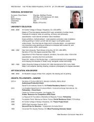 CV pdf - Matt Sheridan