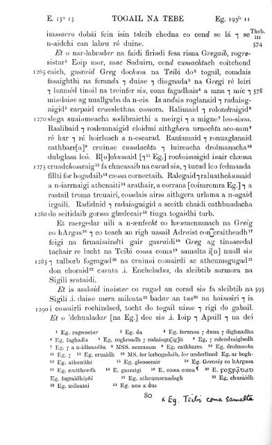 Togail na Tebe = The Thebiad of Statius : the Irish text