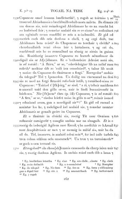 Togail na Tebe = The Thebiad of Statius : the Irish text