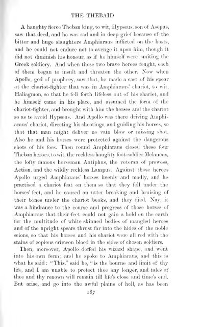 Togail na Tebe = The Thebiad of Statius : the Irish text