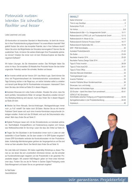 PDF lesen! - Kailer & Sommer GmbH