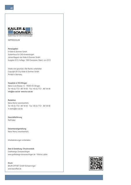 PDF lesen! - Kailer & Sommer GmbH