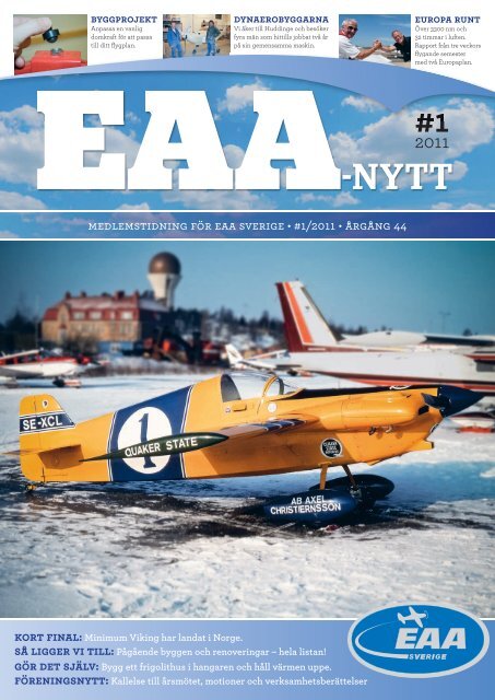 Nr 1 2011 - EAA chapter 222
