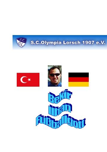 Die Jugendzeit - SC Olympia Lorsch 1907 eV