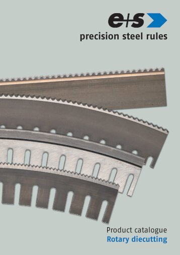 e+s - Product catalogue - Rotary diecutting - Essmann + Schaefer