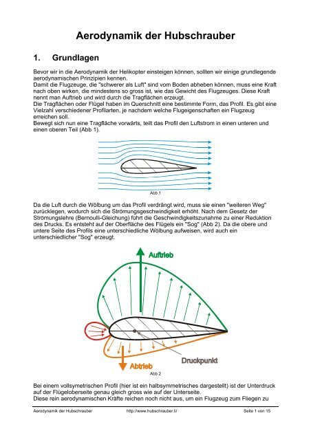 Aerodynamik der Hubschrauber (PDF) - grider.de