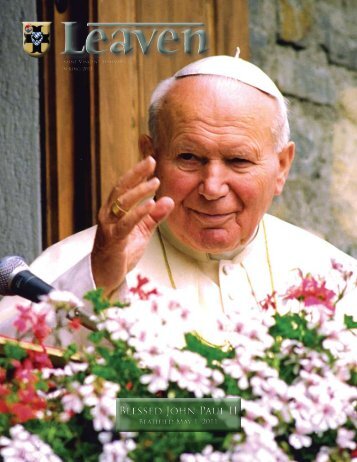 Blessed John Paul II Blessed John Paul II - Saint Vincent Seminary