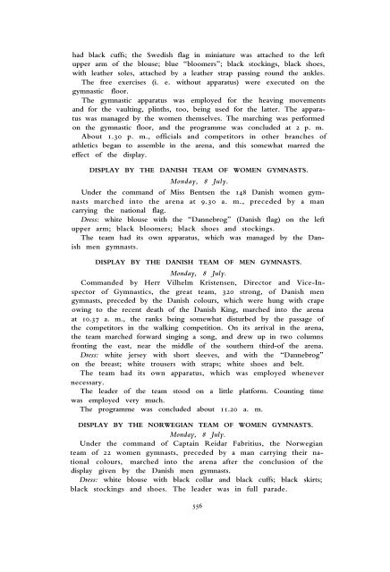 1912 Olympic Games Official Report Part 2