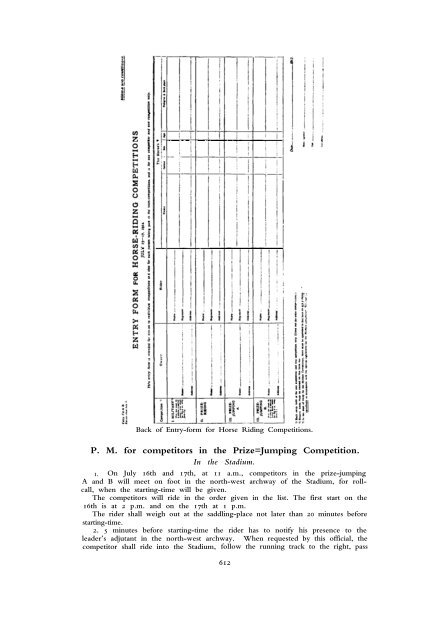 1912 Olympic Games Official Report Part 2