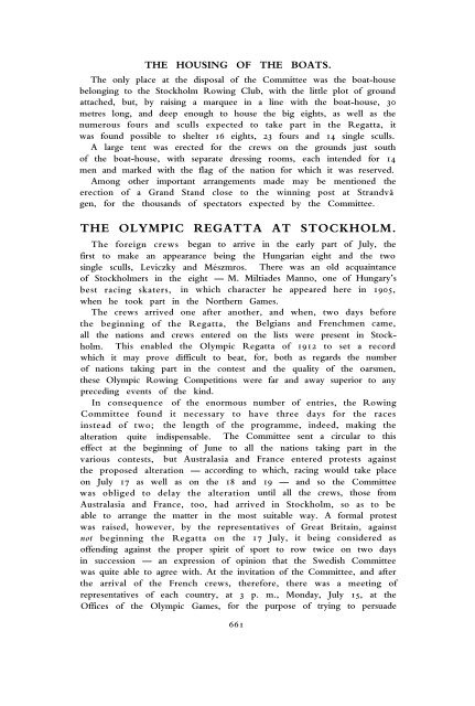 1912 Olympic Games Official Report Part 2