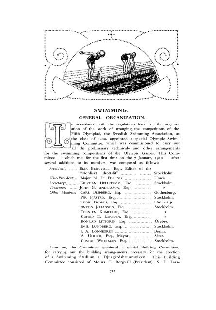 1912 Olympic Games Official Report Part 2