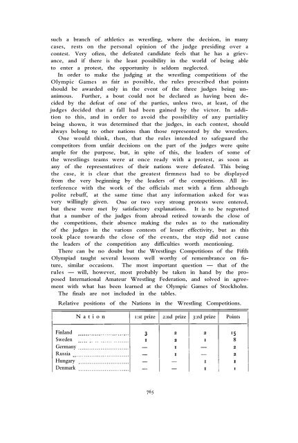 1912 Olympic Games Official Report Part 2