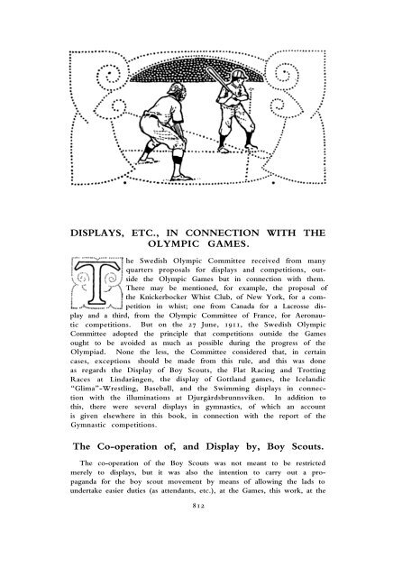 1912 Olympic Games Official Report Part 2