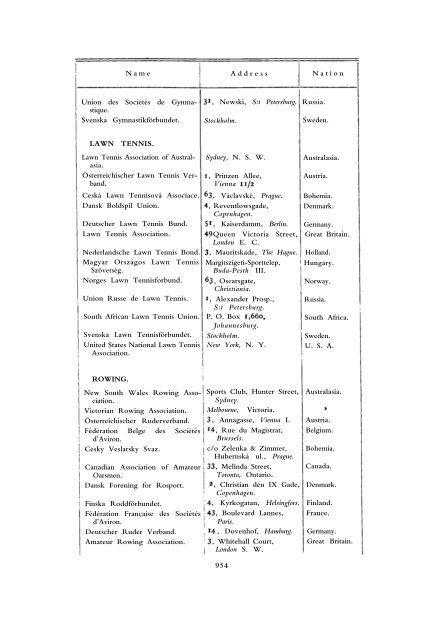 1912 Olympic Games Official Report Part 2