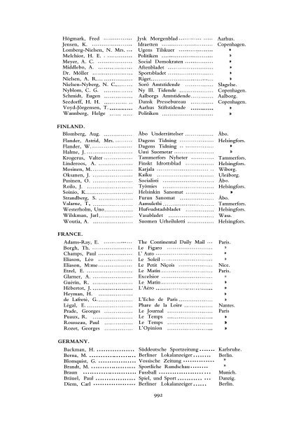 1912 Olympic Games Official Report Part 2