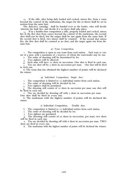 1912 Olympic Games Official Report Part 2