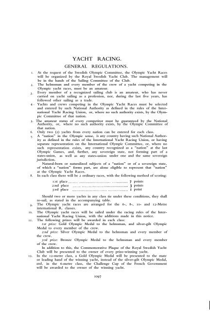 1912 Olympic Games Official Report Part 2