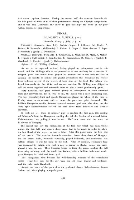 1912 Olympic Games Official Report Part 2