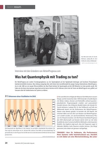 Was hat Quantenphysik mit Trading zu tun? - Aktien Prognosen