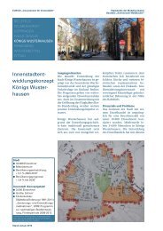 Innenstadtentwicklungskonzept Königs Wusterhausen