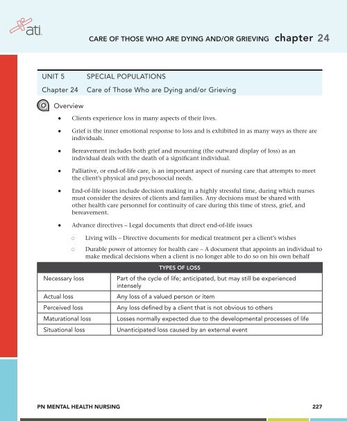 chapter 24 - ATI Testing