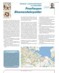 Proefterpen Bloemendalerpolder - GeoTechniek