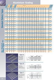 Aluminium Grating - Webforge