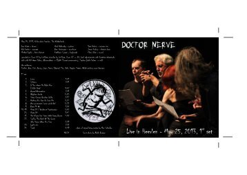 Live in Heerlen - May 25, 2013, 1 set - Doctor Nerve
