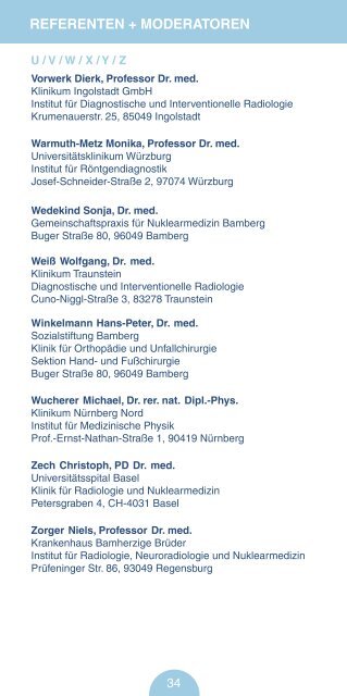 Programm der 66. Jahrestagung 2013 in Bamberg - bayroe.de