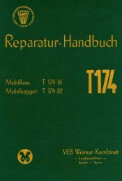 Reparaturhandbuch T174-16 (Mobilkran) und T174-32 ... - zoep