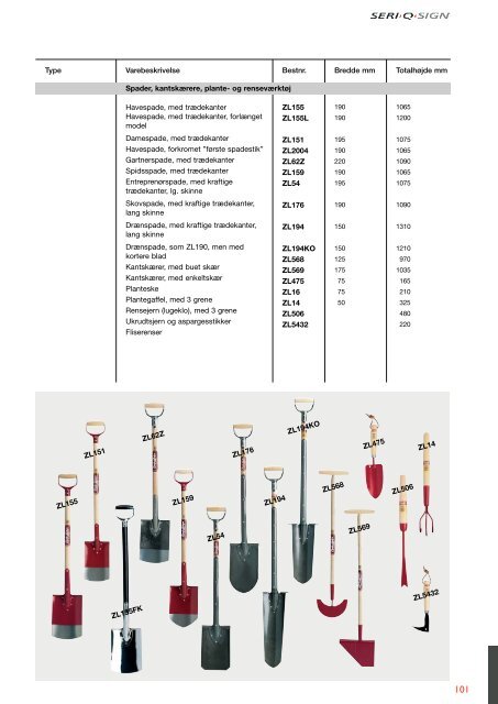 Katalog Redskaber - Seri Q Sign A/S