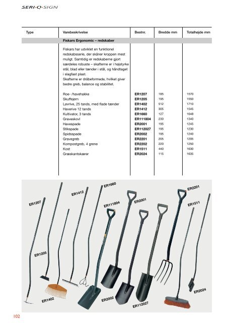 Katalog Redskaber - Seri Q Sign A/S