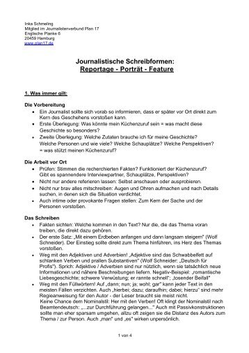 Porträt - Feature - Landeswettbewerb Deutsche Sprache und Literatur