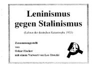 Leninismus gegen Stalinismus - International Bolshevik Tendency