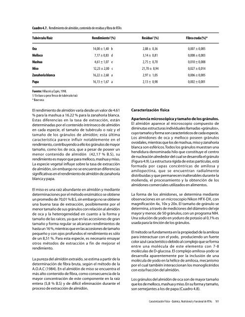 Raíces y Tubérculos Andinos - Monitoreo y Evaluación de Impacto