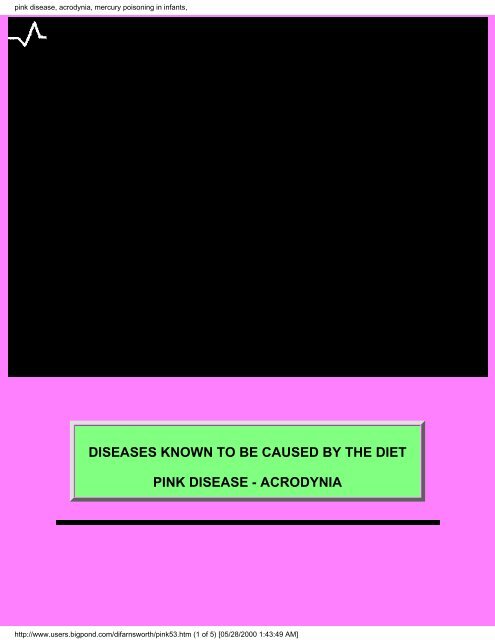 Pinks Disease