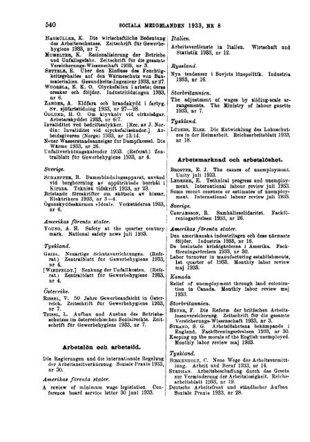 Sociala meddelanden. 1933: 7-12 (pdf) - Statistiska centralbyrån