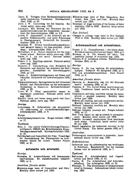 Sociala meddelanden. 1933: 7-12 (pdf) - Statistiska centralbyrån