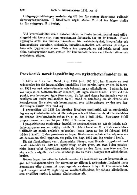 Sociala meddelanden. 1933: 7-12 (pdf) - Statistiska centralbyrån