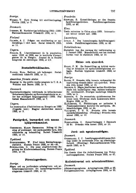 Sociala meddelanden. 1933: 7-12 (pdf) - Statistiska centralbyrån