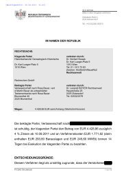 GoA-Anspruch in der Höhe von 30% gerechtfertigt, BG Gänserndorf ...